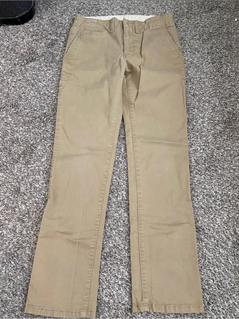 GAP Kids Khaki/Tan Straight-Leg Chinos
